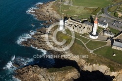 Pointe de St-Mathieu vue du ciel