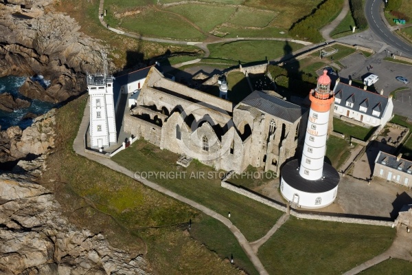 Pointe de St-Mathieu vue du ciel