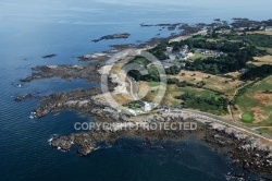 Pointe du Croisic vue du ciel