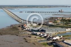 Pont de l île d oléron-Bourcefranc-le-Chapus vue du ciel