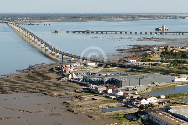 Pont de l île d oléron-Bourcefranc-le-Chapus vue du ciel