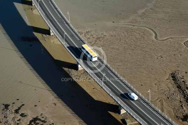 Pont de l île d oléron-Bourcefranc-le-Chapus vue du ciel