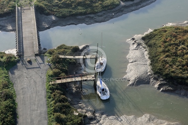 Pont de la pointe aux herbes,  vendée 85, Pays de loire