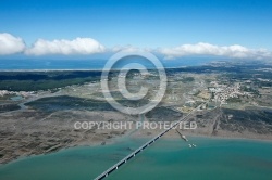 Pont de Marennes-Oléron vue du ciel