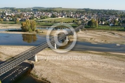 Pont de Pouilly-sur-Loire vue du ciel 58