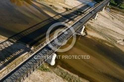 Pont de Pouilly-sur-Loire vue du ciel 58