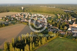 Ponthévrard vue du ciel