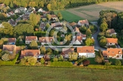 Ponthévrard vue du ciel