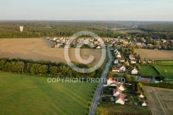 Ponthévrard vue du ciel