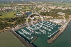 Port Bourgenay, Talmont-Saint-Hilaire vue du ciel