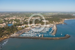 Port Bourgenay, Talmont-Saint-Hilaire vue du ciel