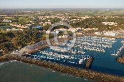 Port Bourgenay, Talmont-Saint-Hilaire vue du ciel