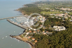 Port Bourgenay, Talmont-Saint-Hilaire vue du ciel