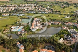 Port Bourgenay, Talmont-Saint-Hilaire vue du ciel