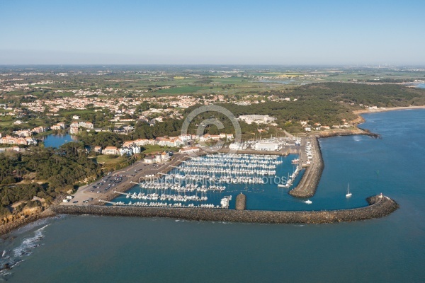 Port Bourgenay, Talmont-Saint-Hilaire vue du ciel