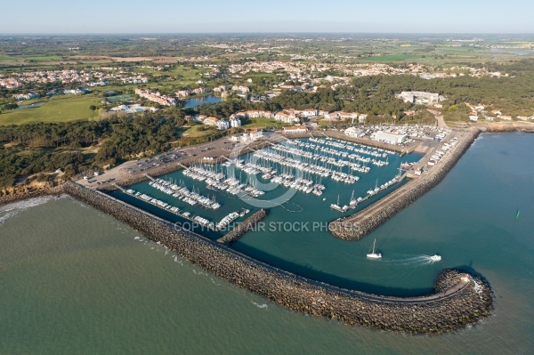 Port Bourgenay, Talmont-Saint-Hilaire vue du ciel