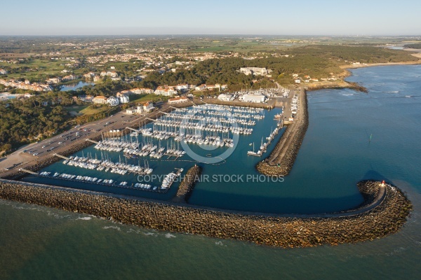 Port Bourgenay, Talmont-Saint-Hilaire vue du ciel