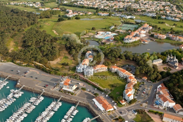 Port Bourgenay, Talmont-Saint-Hilaire vue du ciel