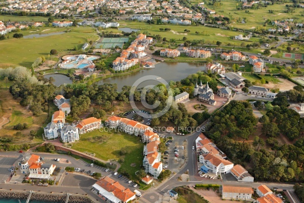 Port Bourgenay, Talmont-Saint-Hilaire vue du ciel