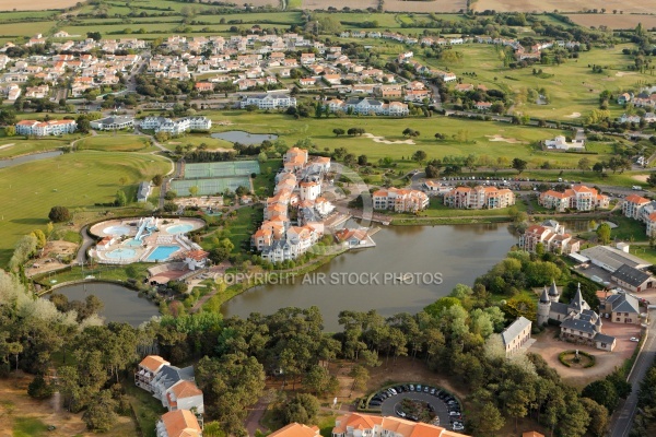 Port Bourgenay, Talmont-Saint-Hilaire vue du ciel