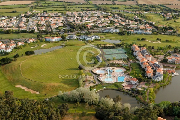 Port Bourgenay, Talmont-Saint-Hilaire vue du ciel