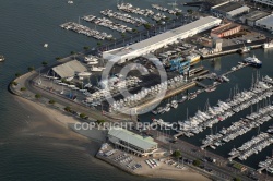 Port d Arcachon vue du ciel