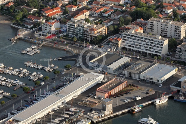 Port d Arcachon vue du ciel