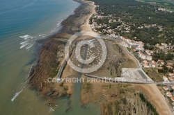 Port de Jard-sur-Mer à marée basse, Vendée 85