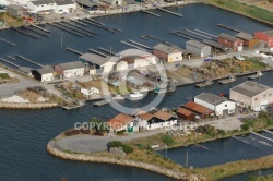 Port de la Barbotière Gujan-Mestras vue du ciel