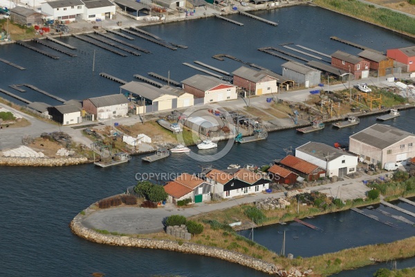 Port de la Barbotière Gujan-Mestras vue du ciel