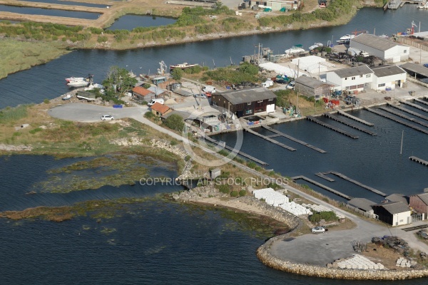 Port de la Barbotière Gujan-Mestras vue du ciel