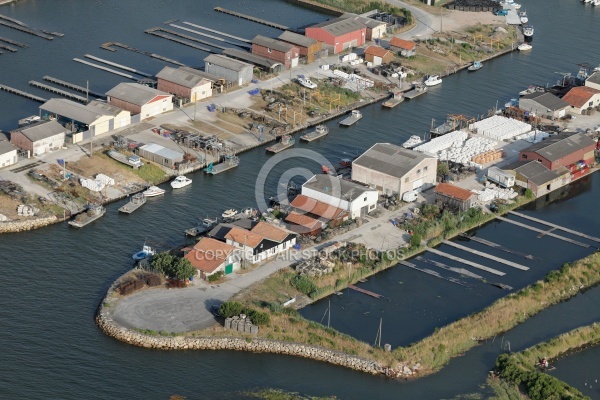 Port de la Barbotière Gujan-Mestras vue du ciel