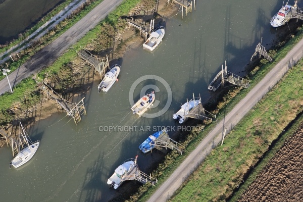 Port de la Taillée, Barre-de-Monts, vendée 85, Pays de loire