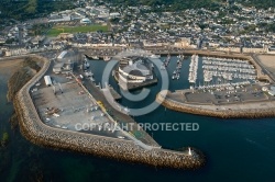 Port de la Turballe vue du ciel 44