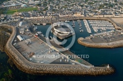 Port de la Turballe vue du ciel 44