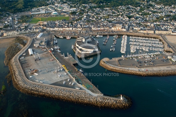 Port de la Turballe vue du ciel 44