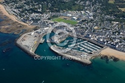 Port de la Turballe vue du ciel