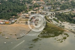 Port de Lanton, bassin d Arcachon, Gironde, 33