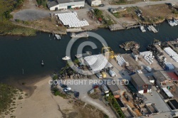 Port de Meyran Gujan-Mestras vue du ciel