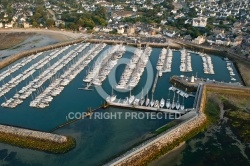 Port de Piriac-sur-Mer vue du ciel 44