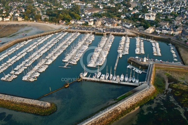 Port de Piriac-sur-Mer vue du ciel 44