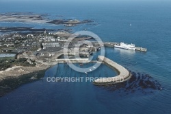 Port de Roscoff , transport maritime ,Finistere