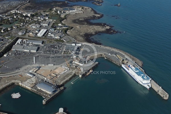 Port de Roscoff , transport maritime ,Finistere