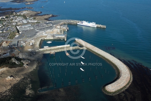 Port de Roscoff , transport maritime ,Finistere