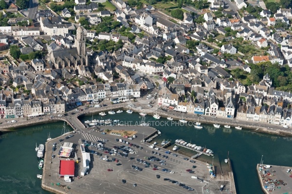 Port du Croisic vue du ciel