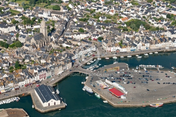 Port du Croisic vue du ciel