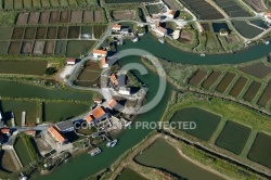 Port ostréicole de La Grève à Duret, Arvert, Charente-Maritimes,