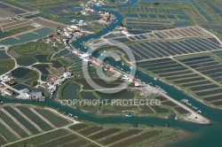 Port ostréicole de La Grève à Duret, Arvert, Charente-Maritimes