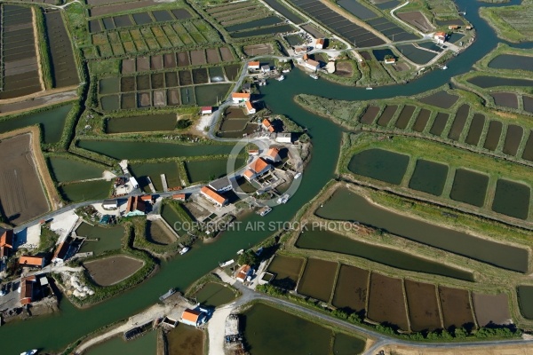 Port ostréicole de La Grève à Duret, Arvert, Charente-Maritimes