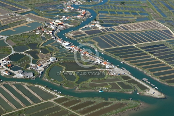 Port ostréicole de La Grève à Duret, Arvert, Charente-Maritimes